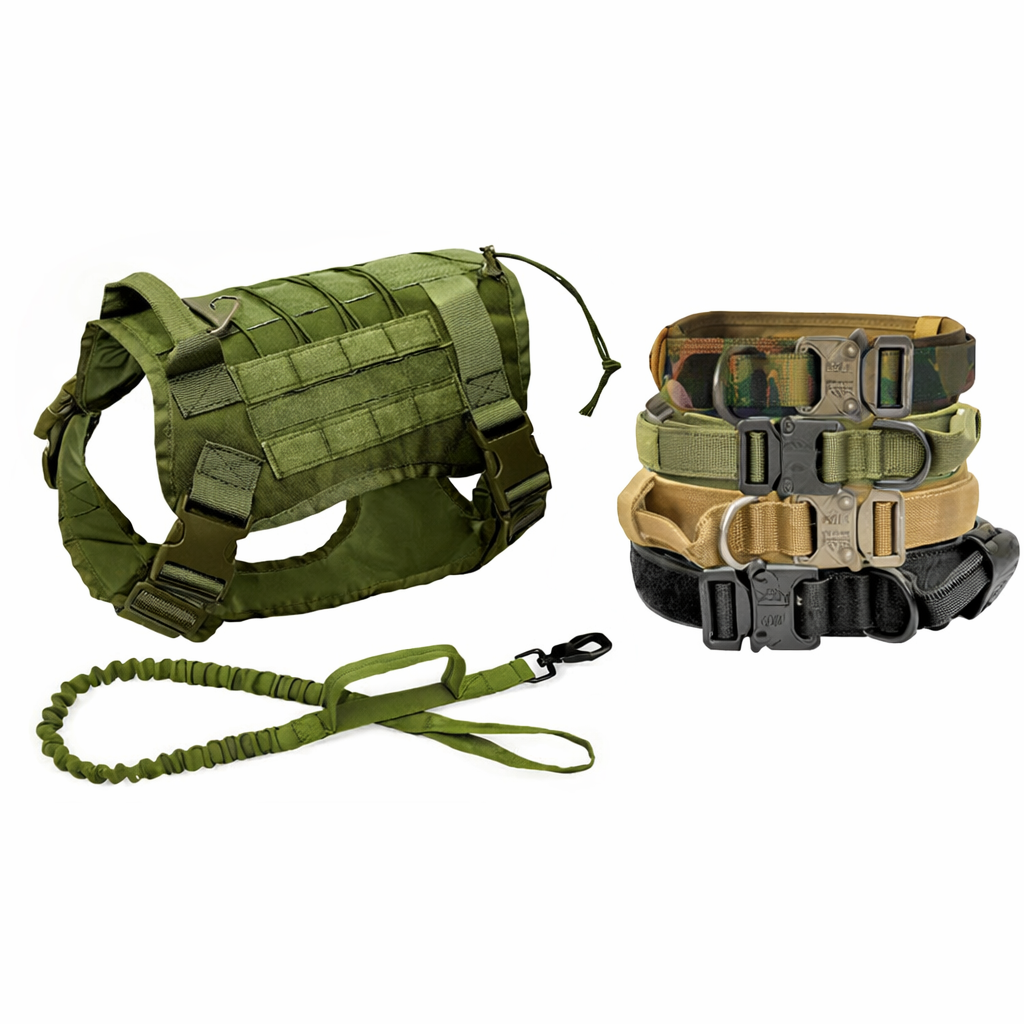 Nylon Double Strength Dog Harness - Working Dog
