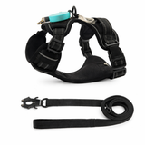 Nylon Double Strength Dog Harness - Retractable Lead